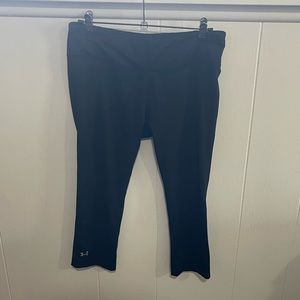 Womens Black Under Armour Leggings Size Small